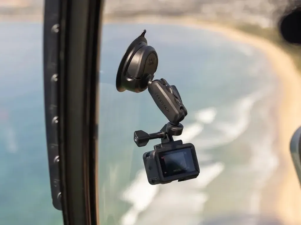 Support caméra d'action Quad Lock 360 adaptable pour fixation GoPro - 3