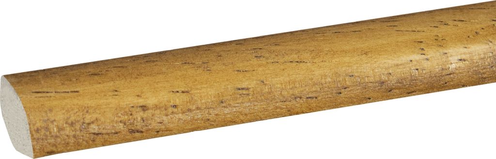 Viertelstableiste Fußleiste 14 x 14 x 2000 mm Rustikal zum Kleben, Clipsen, Schrauben & Nageln Massivholz Sockelleiste by PROVISTON 2 Meter | 1 St...