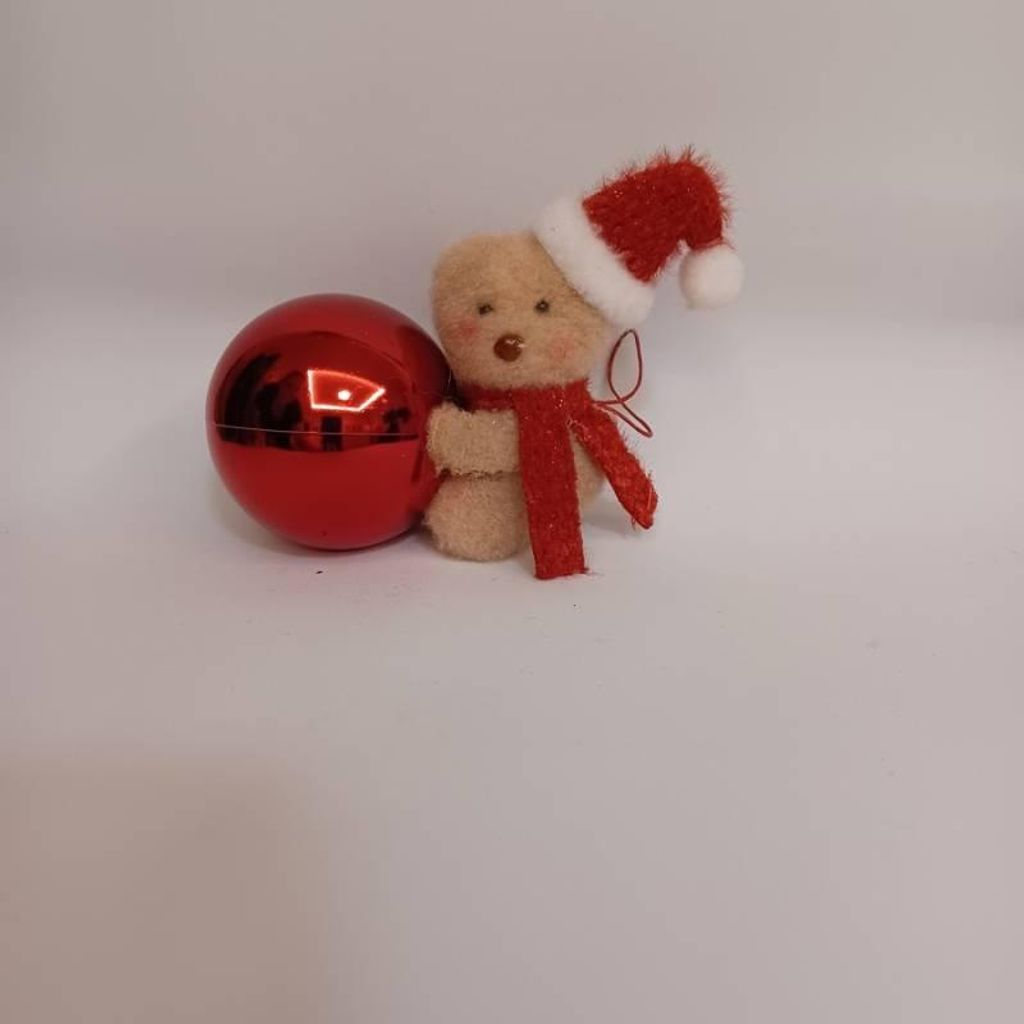 DECOLED Teddybär-Ornament, 10 x 6 x 11 cm