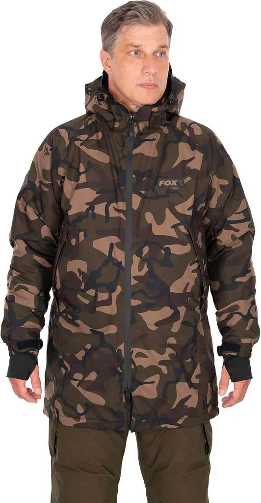 Veste Fox Camo Sherpa-Tec 3/4 Jacket Ltd Taille S pour la Carpe