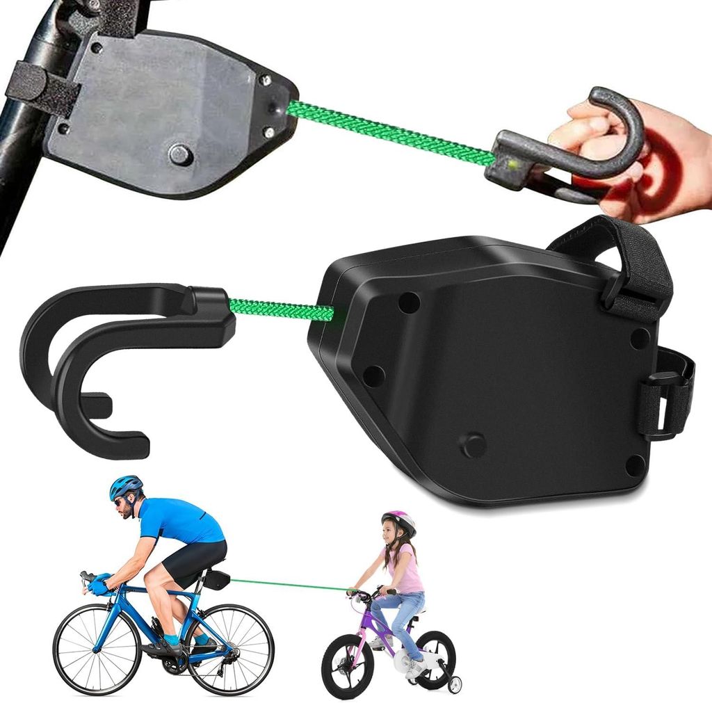 Fahrrad-Abschleppseil Abschleppleine für Kinder Fahrrad Abschleppsystem 2,5 m