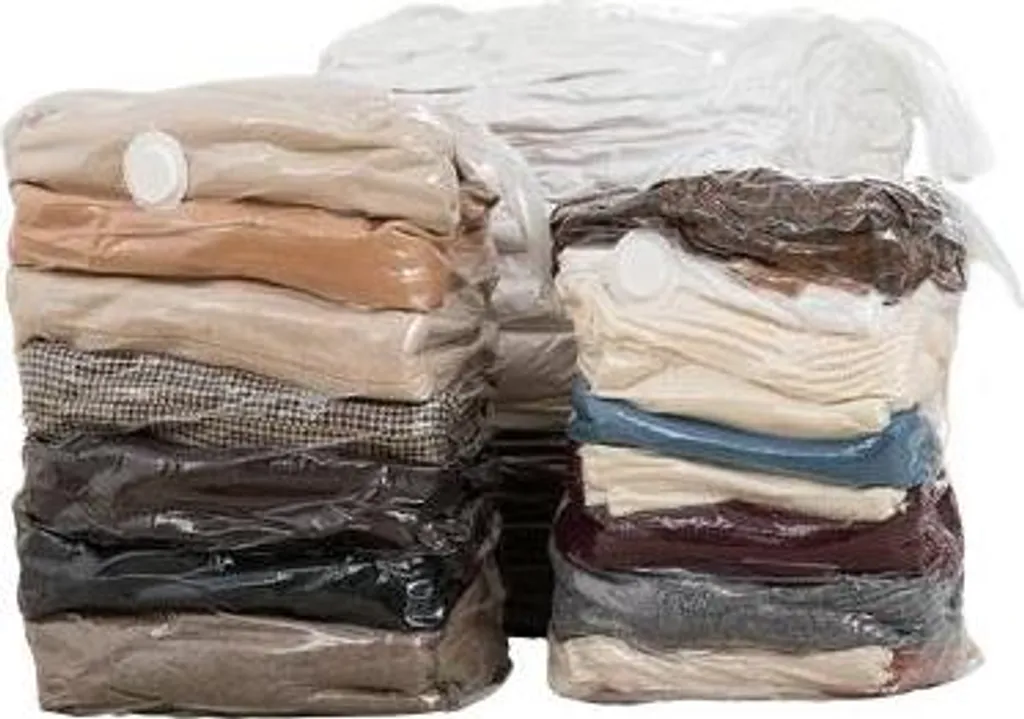 Fini le désordre avec ces sacs sous vide pour vêtements pack de 15