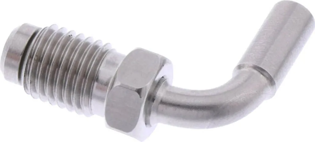 Raccord Stahlflex pour tuyau de frein TYP429 M10x1,25 mâle en inox