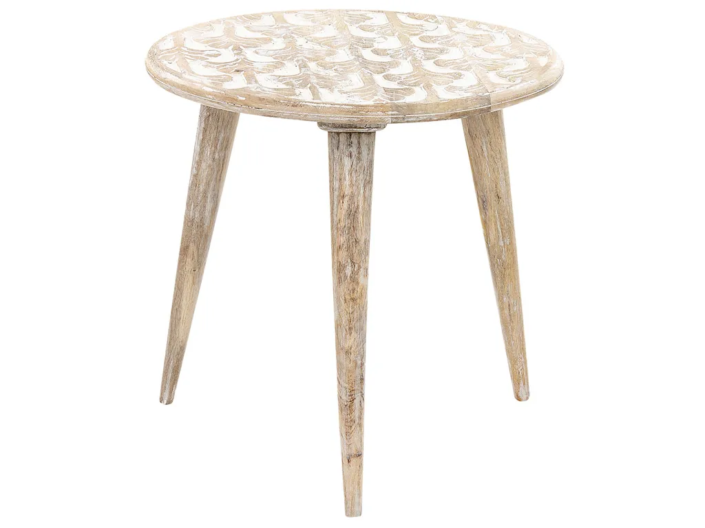 Tables d'appoint bois de manguier pour gagner de l'espace avec style x2