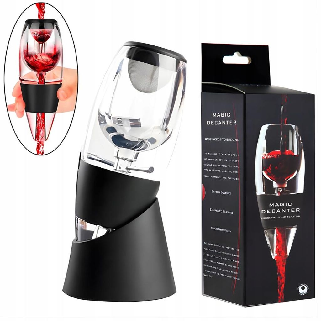 Magiczny Dekanter Aerator VT-01 Napowietrzacz Do Wina Zdjęcie produktu 
