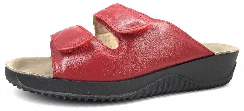 Scarpe da donna Rohde Soltau, pantofole, rosse, per uso Immagine del prodotto 
