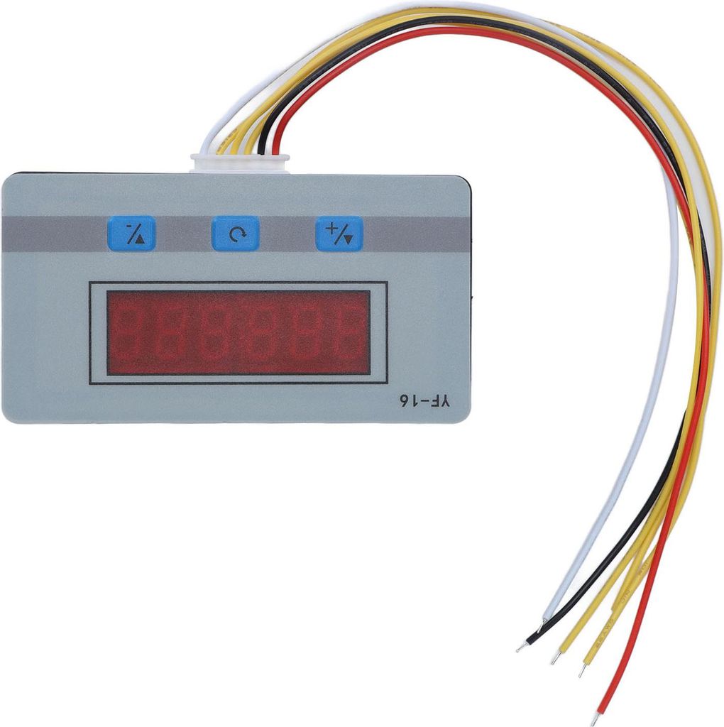 Digitaler Zähler 1-999999 Automatische Erkennung Tally 5-24V YF-16 für industrielle Steuerung