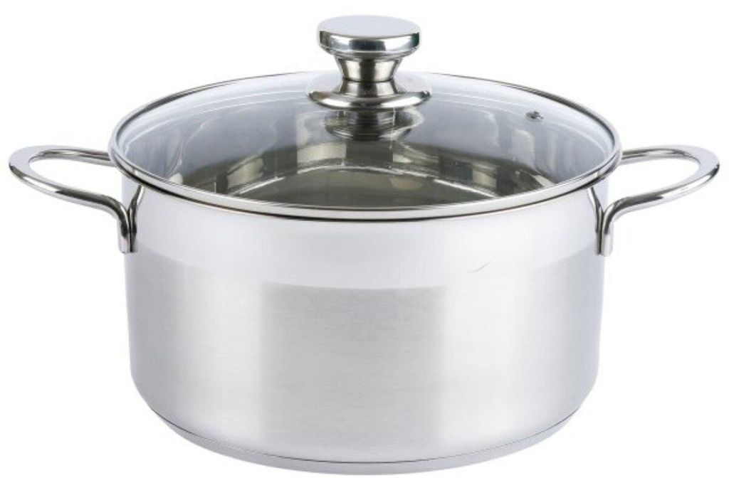 Kookpan, diameter ongeveer 24 cm, roestvrij staal Productafbeelding 