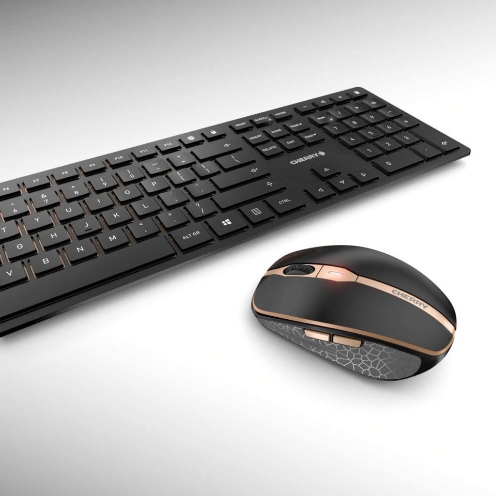 CHERRY DW 9000 SLIM, Plná veľkosť (100 %), Bezdrôtový, RF Obrázok produktu 