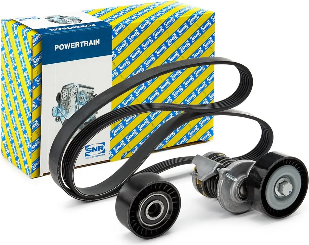 Kit de courroies trapézoïdales NTN SNR KA857.13 pour Audi A4 et A6 Avant