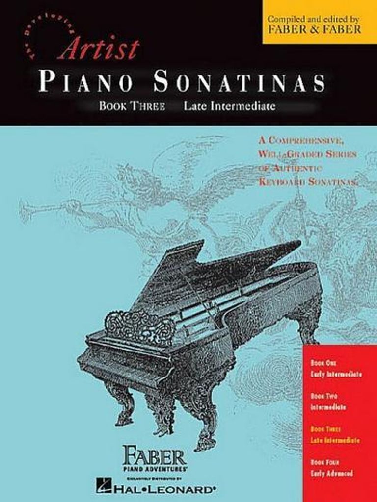 Klaviersonatinen Buch 3 - Entwickelnder Künstler Original Keyboard