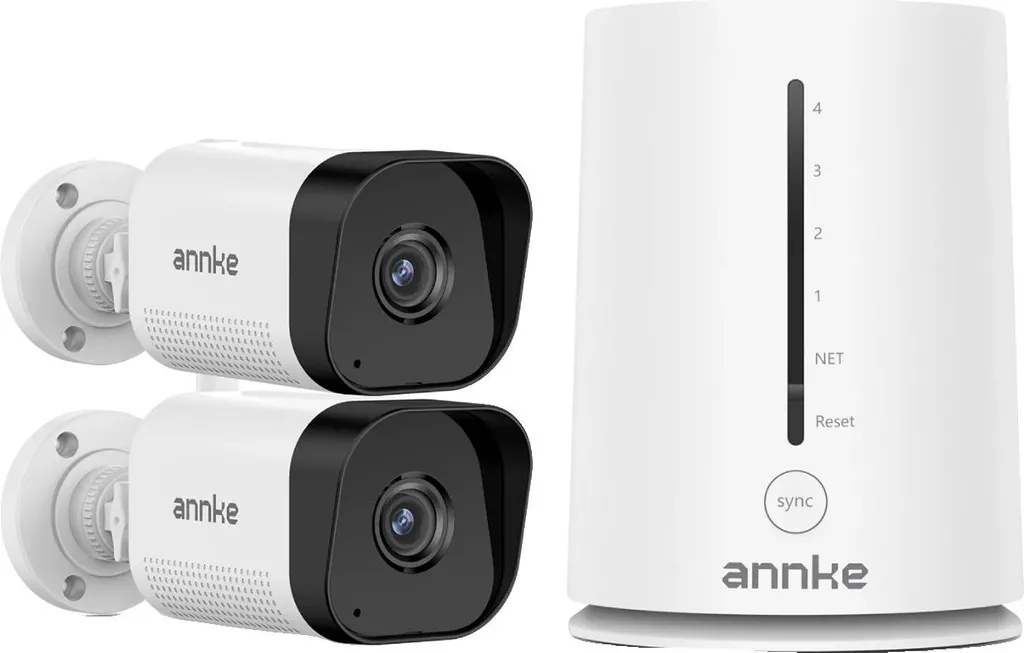 Pack de 2 Caméras de Surveillance Wi-Fi 5MP - Kit Sécurité Maison Connectée
