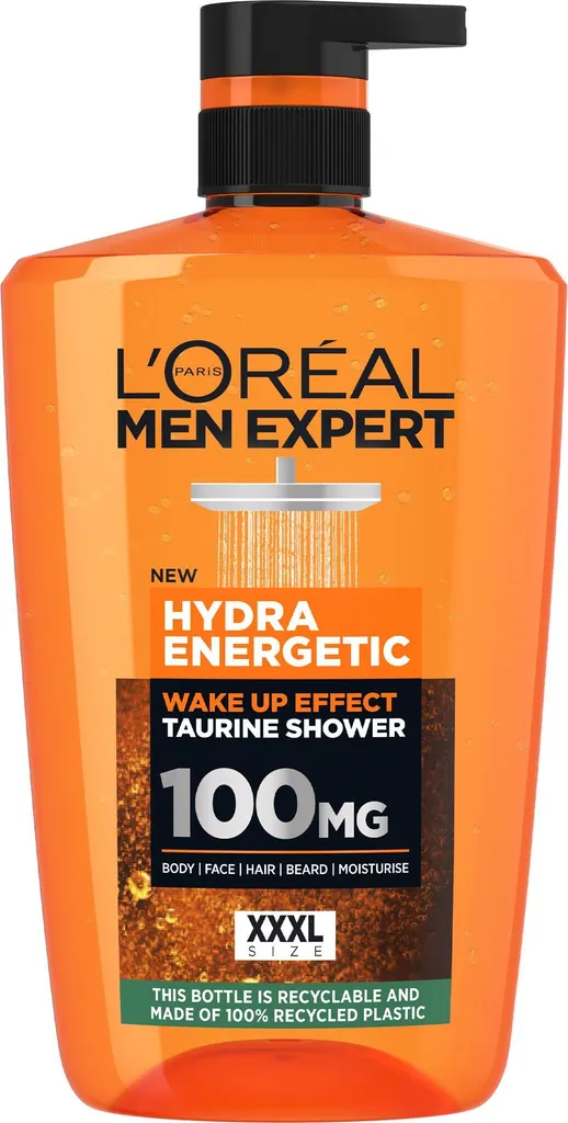 Soin Douche Homme Anti-Fatigue L'Oréal Men Expert Hydra Energetic 1L