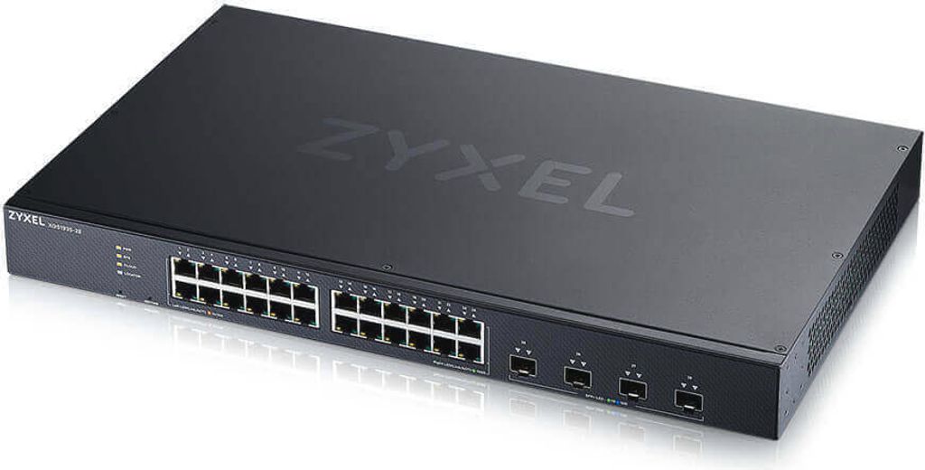 28-Port Smart Managed Switch, 24x GbE RJ45, 4x 10G SFP+, Hybrid Mode (Webmanaged und Cloudmanaged nutzbar)