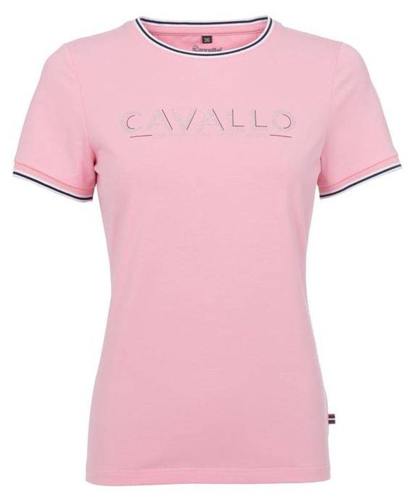 Cavallo CAVALBELL Damen Shirt powder pink Sportswear FS 2026, Größe:40