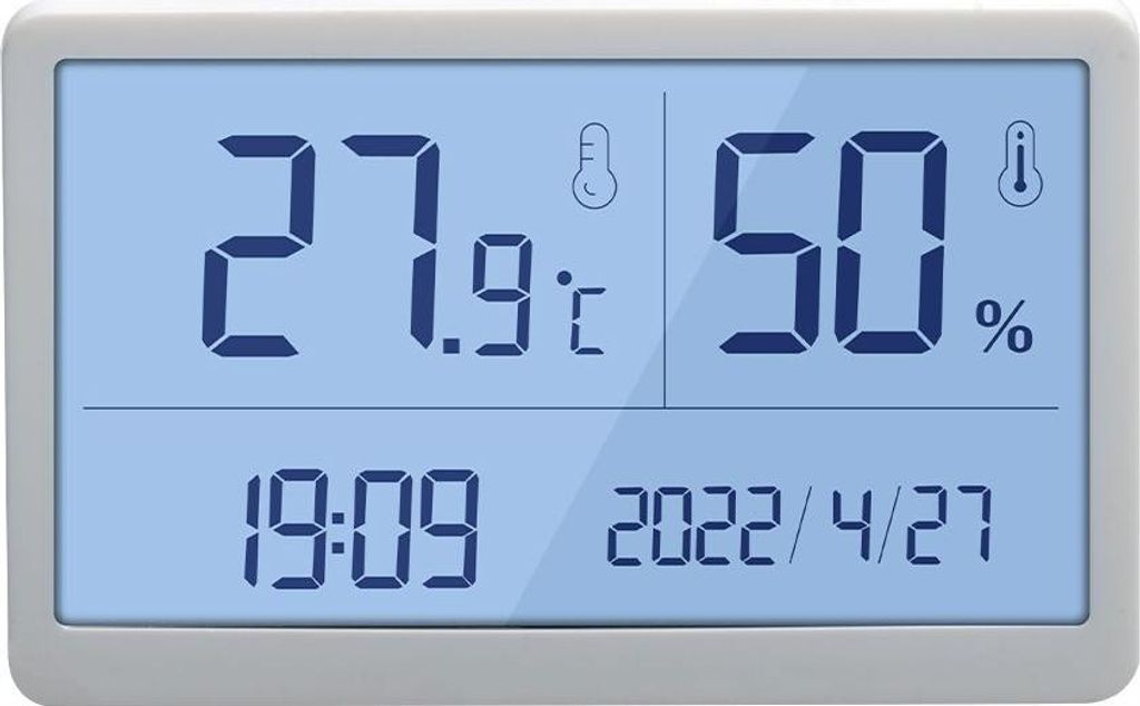 Termohygrometer Vlhkomer Teplomer Vlhkosť Teplota Obrázok produktu 