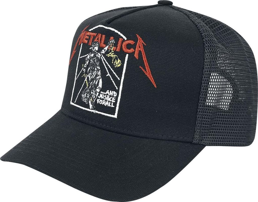 Metallica Cap Uni Justice schwarz Standard Produktbild 