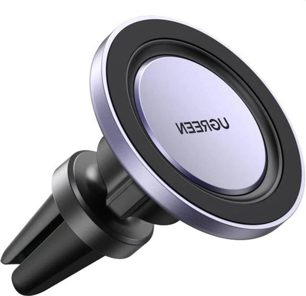 Support de Téléphone de Voiture Magnétique avec 2 Anneaux Métalliques