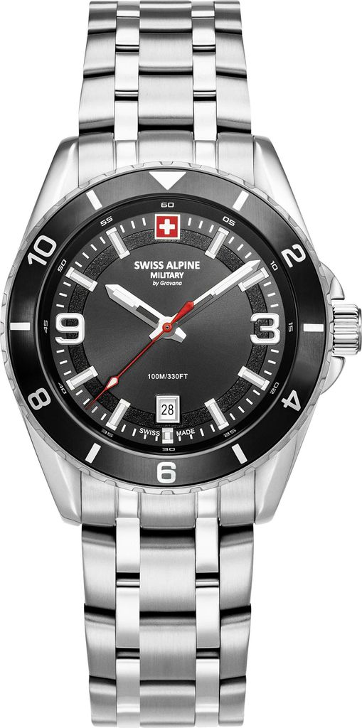 Swiss Alpine Military Herren Uhr Analog Quarz 7034.1137SAM Produktbild 