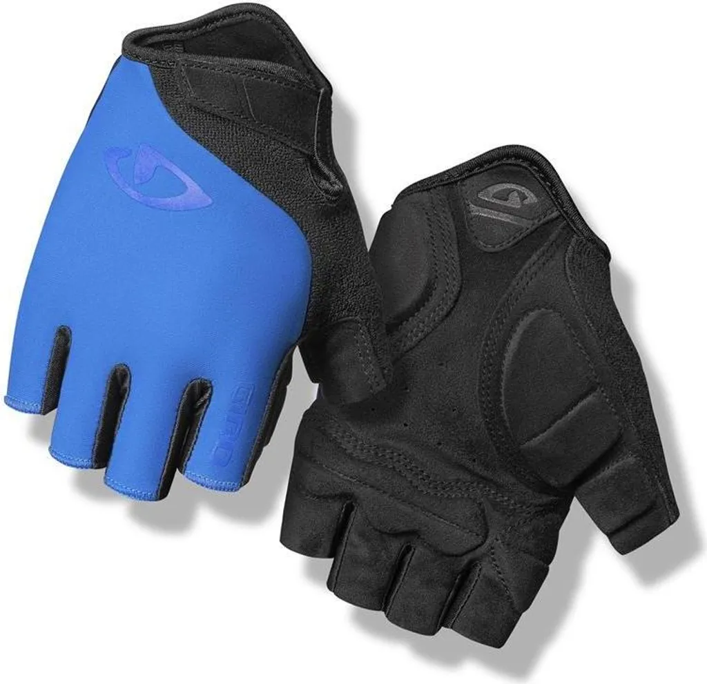 Gants Vélo Rembourrés Giro JagEtte Femme Confort Route Bleu L
