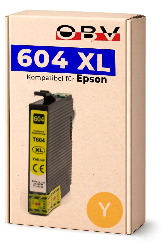 Kompatible Druckerpatrone 604XL für Epson Gelb
