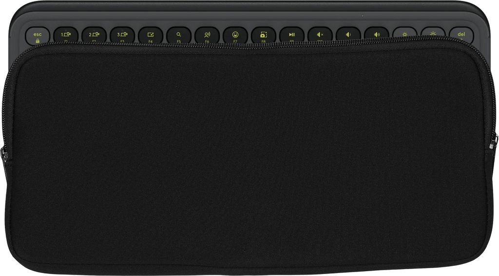 kwmobile Tastatur-Hülle kompatibel mit Logitech POP ICON KEYS - Neopren Schutzhülle Case Tasche für Tastatur - Neoprentasche für Keyboard - Sch...