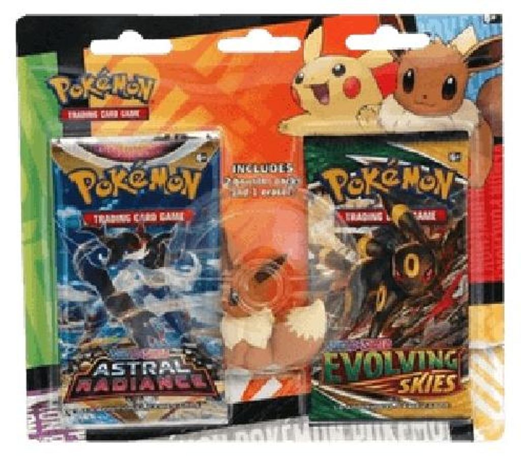 Pokemon Back to School Eevee Eraser 2-Pack Blister Produktbild 