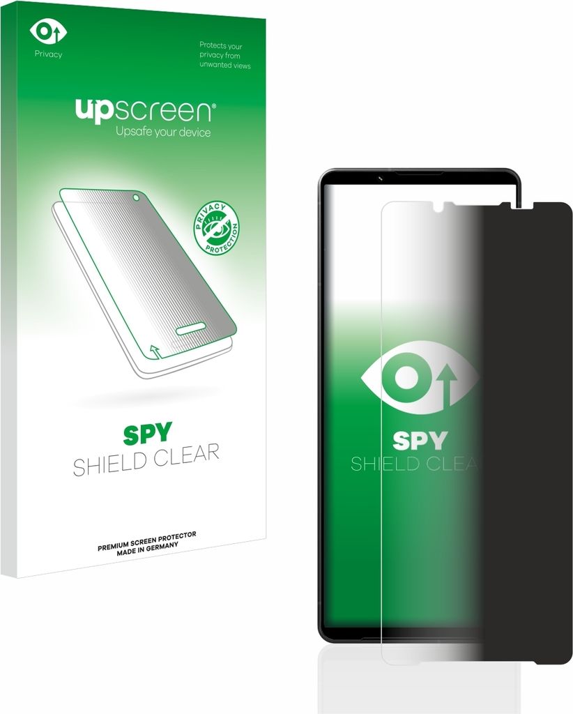 Für Sony Xperia 1 V Sichtschutzfolie Schutzfolie upscreen Anti-Spy Privacy Sichtschutz Blickschutz Display Schutz Folie Blaulichtfilter