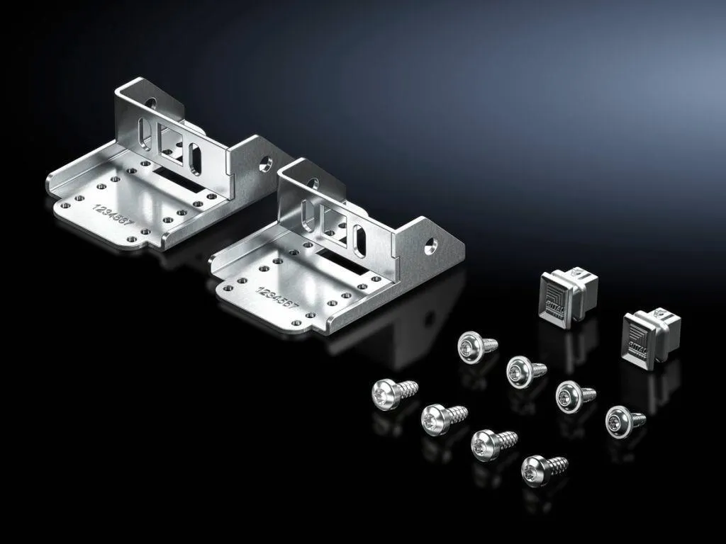 Support de montage Rittal VX IT pour rail PSM - Kit d'installation