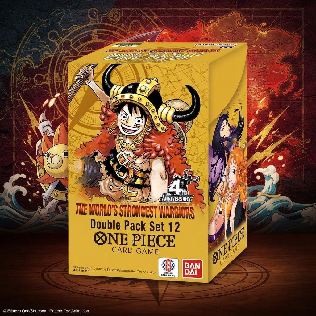 One Piece Card Game OP-17 Double Pack Set 12 – The World's Produktbild 