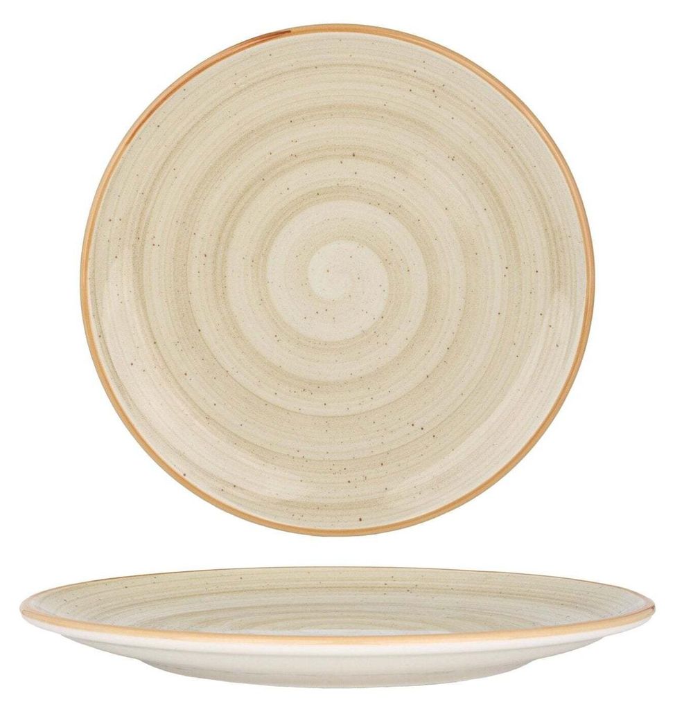 Piatto Bonna - Aura Terrain - Porcellana - 25 cm Immagine del prodotto 