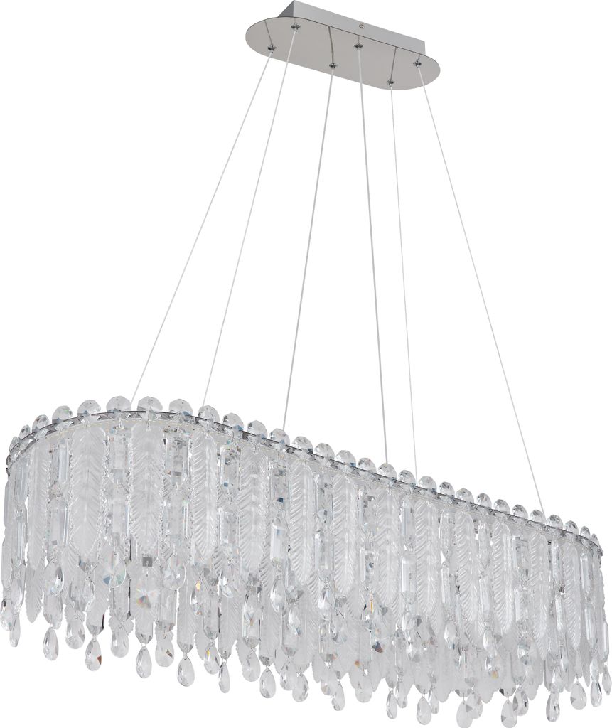 Globo Lighting|Hängeleuchte Metall verchromt, LED