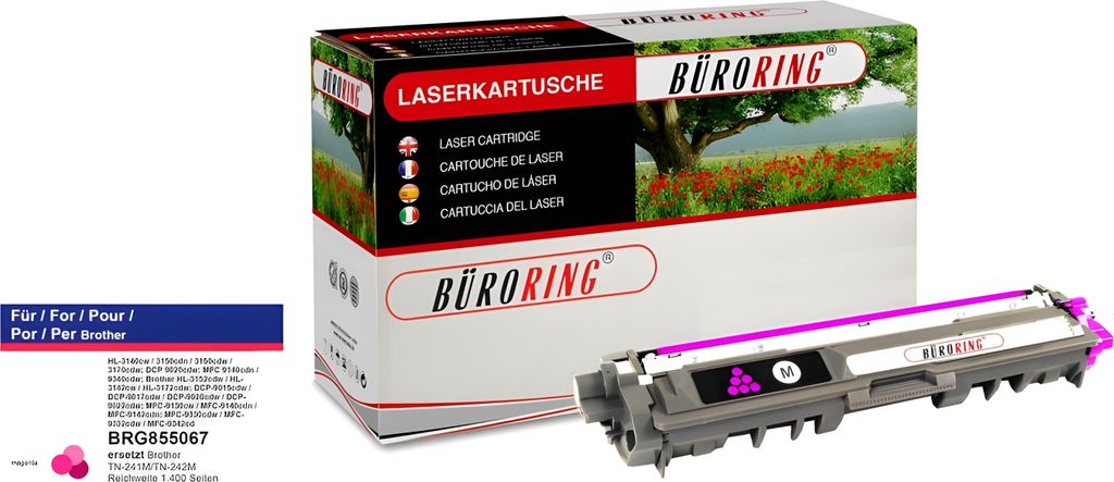 Toner magenta f Brother DCP-9020CDW, HL-3140CW, HL-3150CDW,HL-3170CDW,