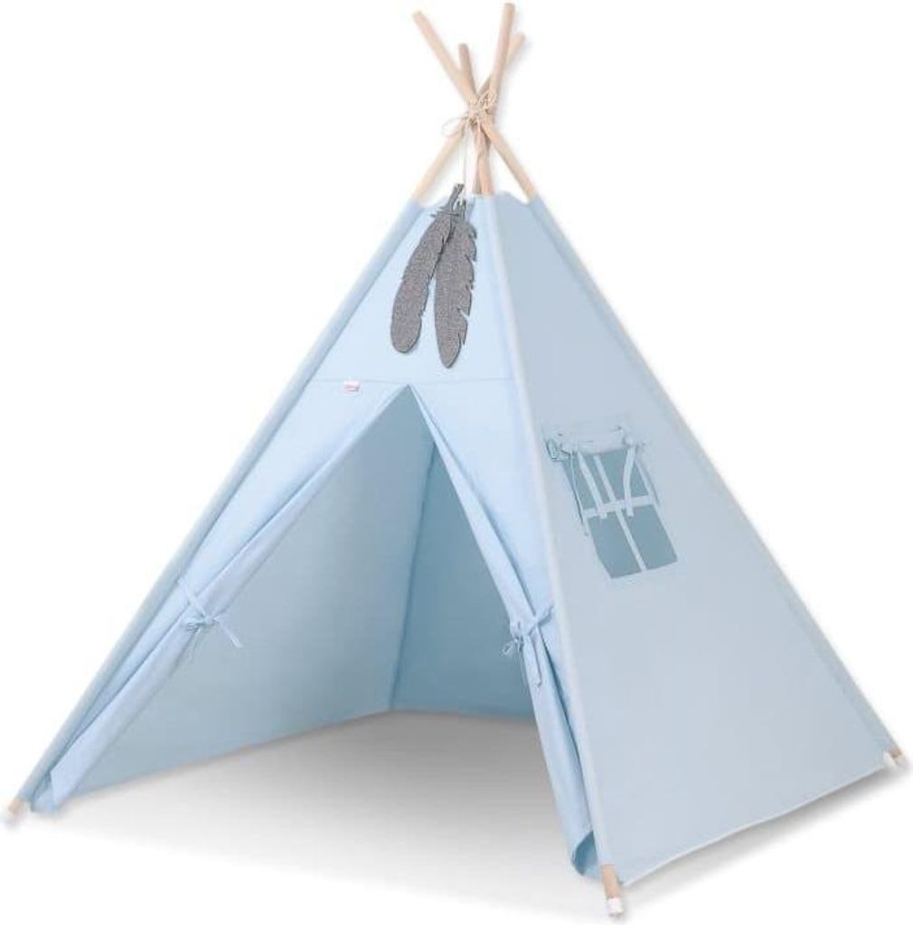 TEEPEE-Zelt für Kinder – Tipi-Spielzelt – faltbar und leicht für drinnen und draußen