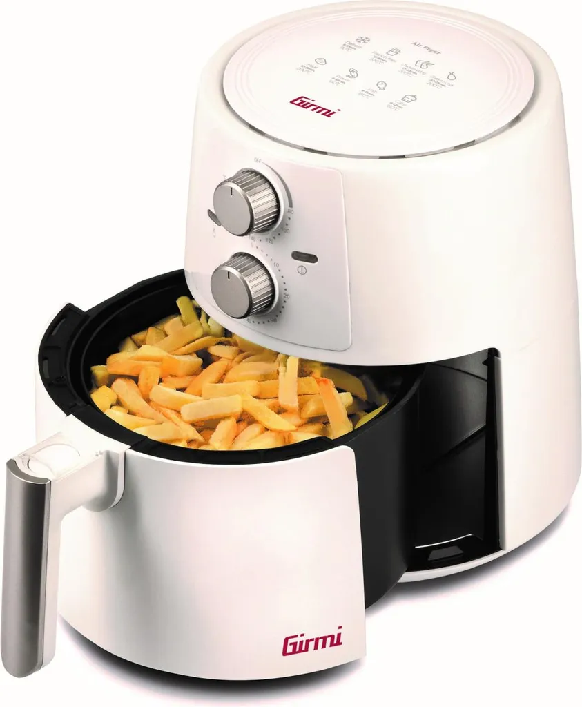 Girmi EcoFrit Light FG9401 - Friggitrice Aria Design 1400W Bianca