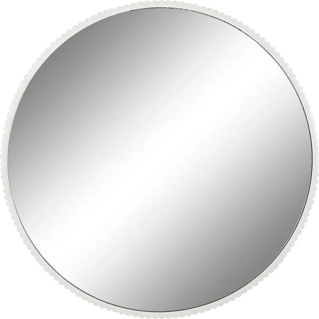 Miroir Mural Blanc Urban 70x70 cm - Cadre Profond 4.5cm Home ESPRIT