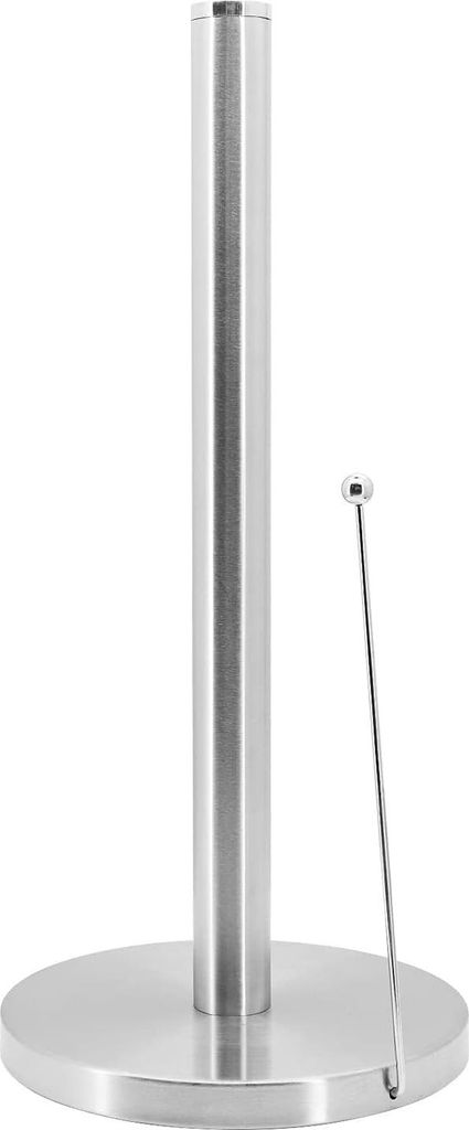 Edelstahl Freistehender Tissue- und Küchenrollenhalter mit Federarm - Ideal für Küche und Esszimmer