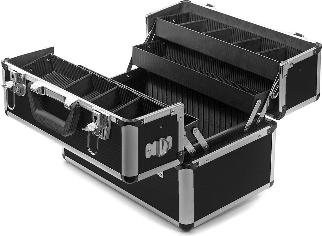 Wiltec Alu Transportkoffer, Aufbewahrungskoffer mit 2 Produktbild 