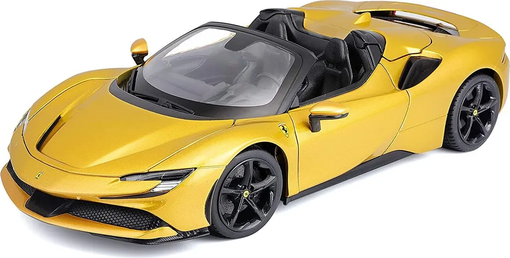 Maquette de voiture Ferrari SF90 Spider 1:18 Bburago Dorée 18-16016