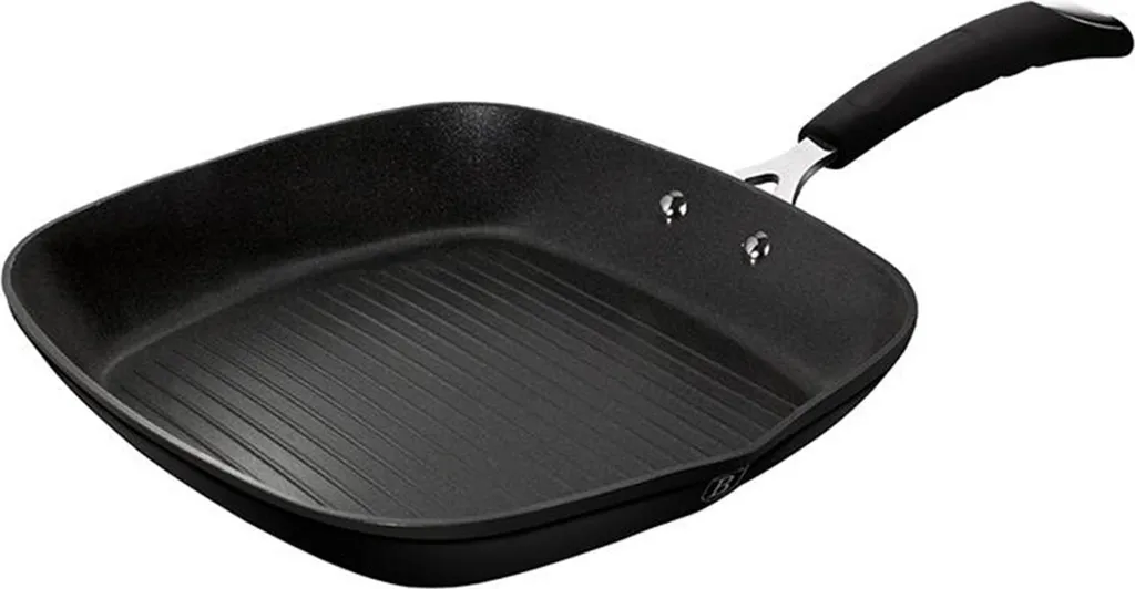 Padella Grill BerlingerHaus LP-KL-004 28cm Titanio Nero Professionale