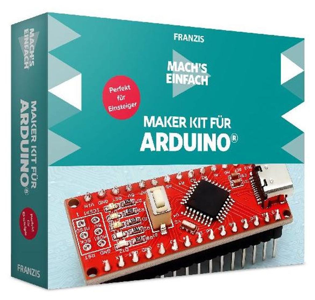 FRANZIS 67193 - Mach's einfach - Maker Kit für Arduino Produktbild 