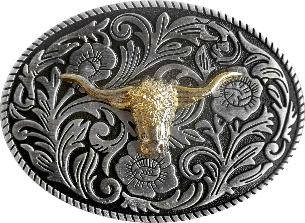 Western Buckle Gürtelschnalle Biker Cowboy »GS-433« Produktbild 