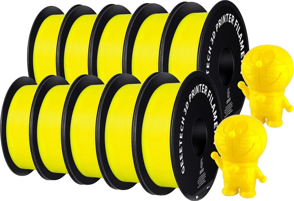 Crea Progetti unici con Filamento PETG Giallo 1.75mm Professionale