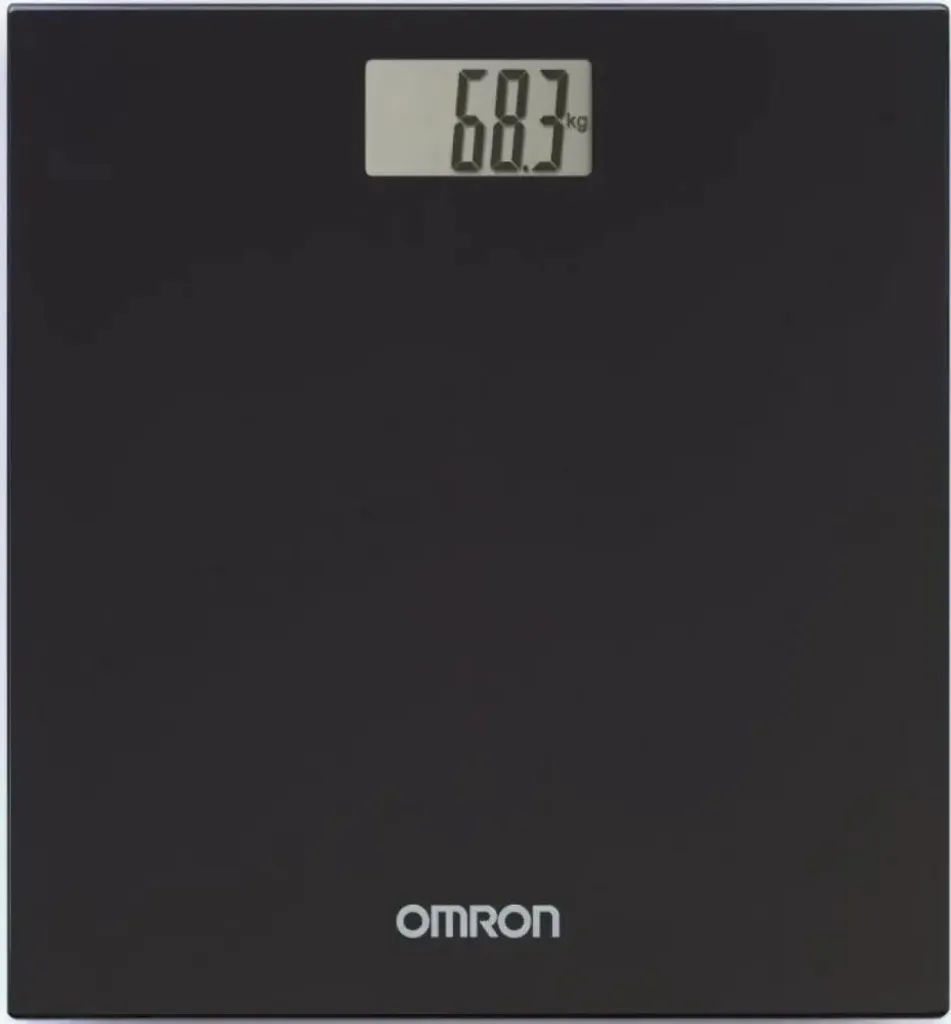 Omron HN-289-E Black : Pèse-personne électronique haute précision noir - 3