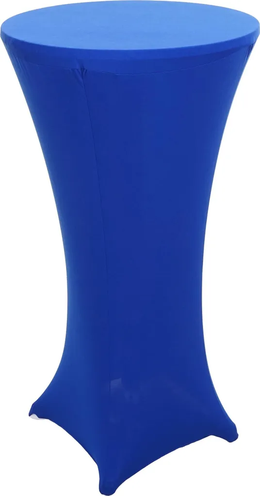 Trasforma il tuo Bistro con il Copritavolo HWC-J30 Blu Ø 60cm Stretch