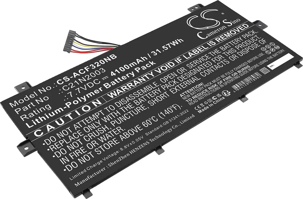 Batteria Notebook Techtek per Asus C235VA CM3200FVA CM3200FDA 7.7V