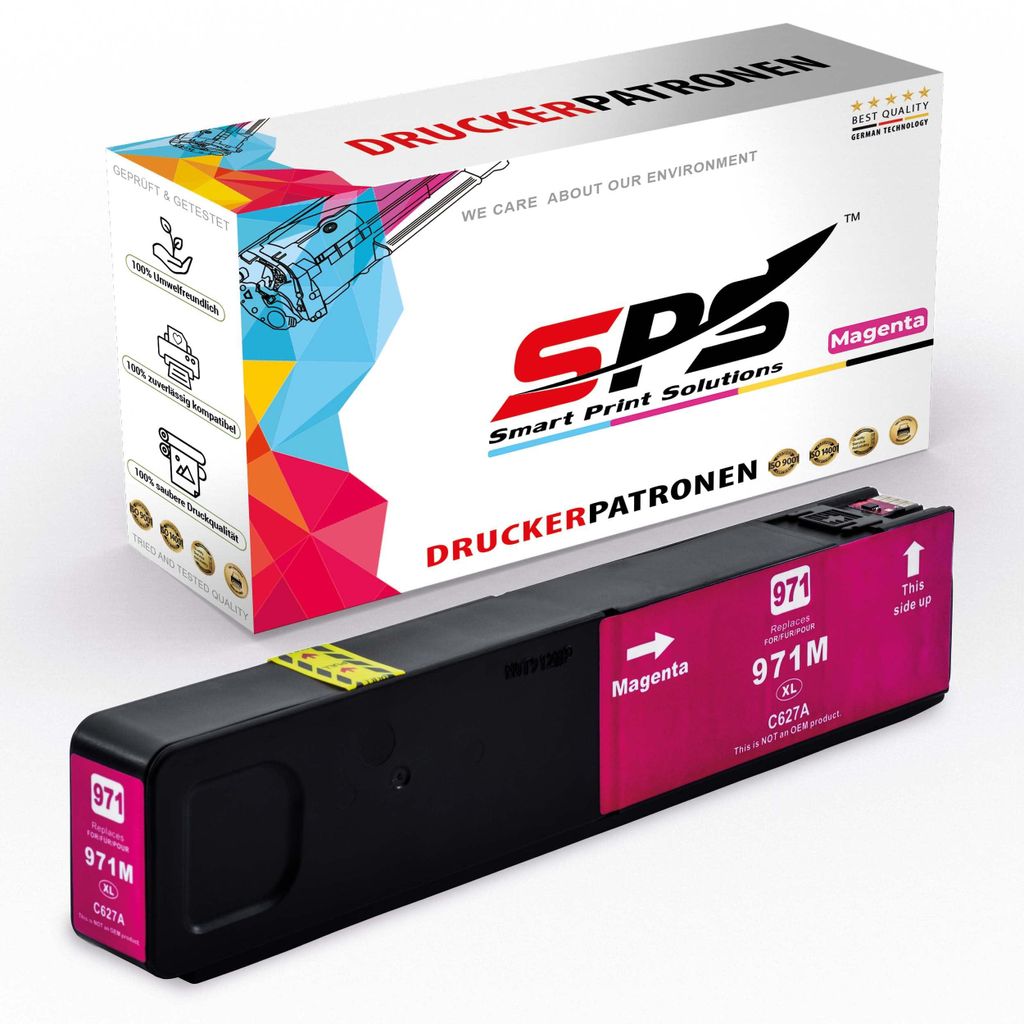 971XL Tintenpatrone Kompatibel für HP Officejet Pro X 476 DN | 1x Magenta