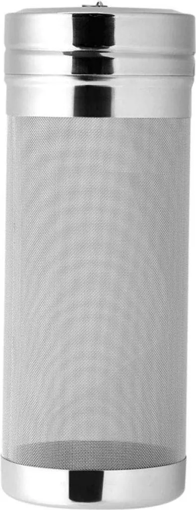 Filtre pour brassage de bière et infusion café - Inox 300 μm 7 x 18 cm