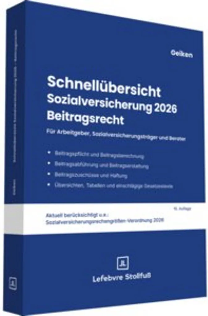 Mémento de la sécurité sociale 2026 : Droit des cotisations sociales