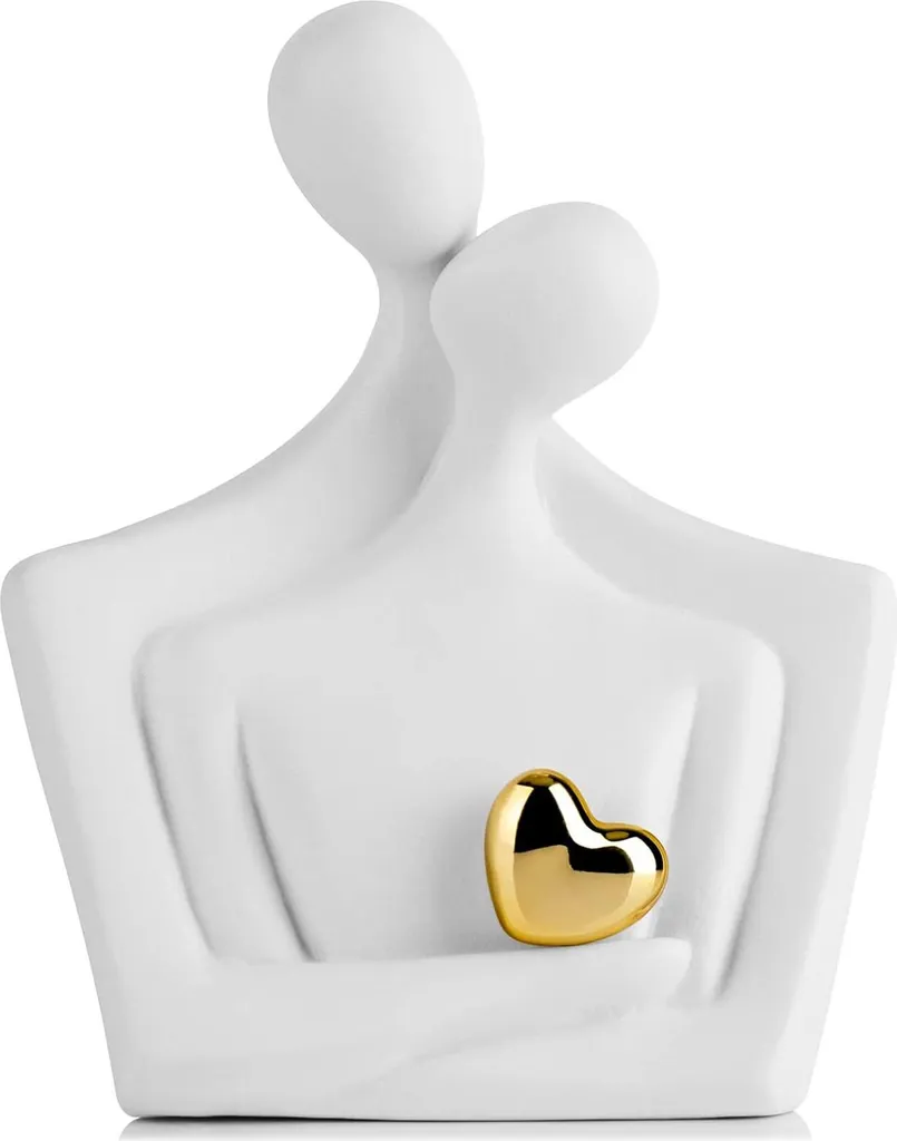 Sublimer votre intérieur avec cette sculpture abstraite de couple moderne